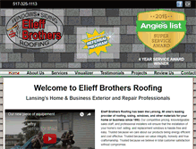 Tablet Screenshot of elieffbrothers.com